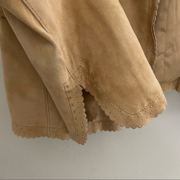 Ellen Tracy Suede Leather Jacket - Picture 8 of 13